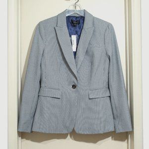 NWT J.Crew Peplum-back blazer in houndstooth Size 4